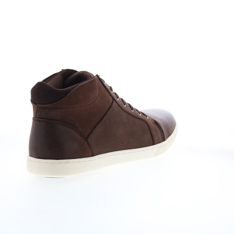 English Laundry Jameson EL2585H Mens Brown Leather Lifestyle Sneakers Shoes