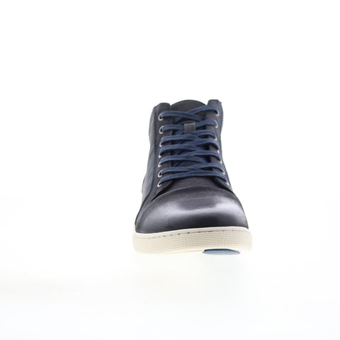 English Laundry Jameson EL2585H Mens Blue Leather Lifestyle Sneakers Shoes