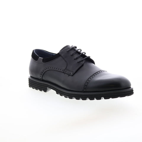 English Laundry Dean EL2602C Mens Black Oxfords & Lace Ups Cap Toe Shoes