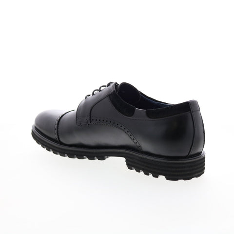 English Laundry Dean EL2602C Mens Black Oxfords & Lace Ups Cap Toe Shoes