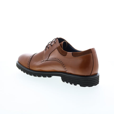 English Laundry Dean EL2602C Mens Brown Oxfords & Lace Ups Cap Toe Shoes