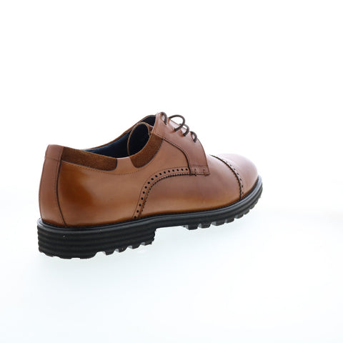 English Laundry Dean EL2602C Mens Brown Oxfords & Lace Ups Cap Toe Shoes