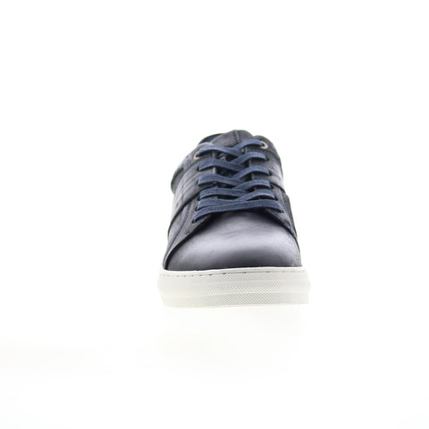 English Laundry Vance EL2605L Mens Blue Leather Lifestyle Sneakers Shoes