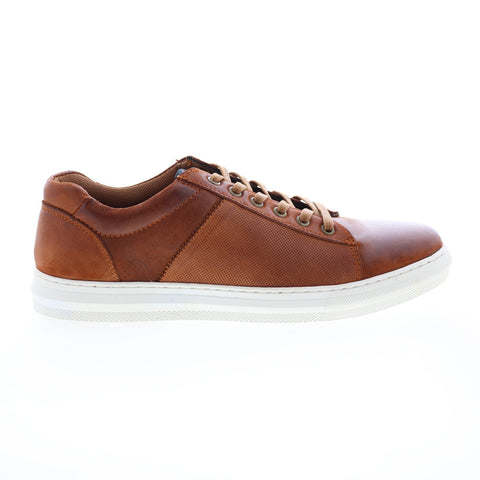 English Laundry Harley EL2606L Mens Brown Leather Lifestyle Sneakers Shoes
