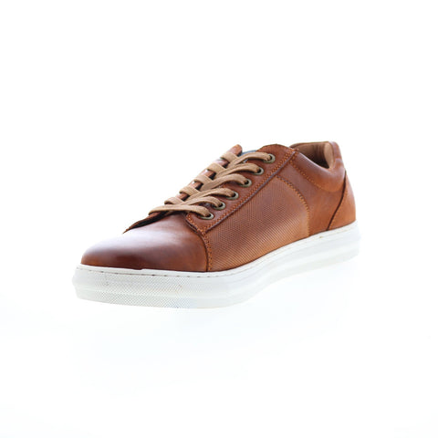 English Laundry Harley EL2606L Mens Brown Leather Lifestyle Sneakers Shoes