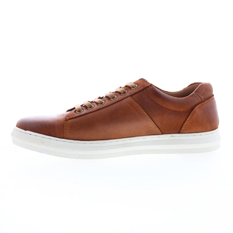 English Laundry Harley EL2606L Mens Brown Leather Lifestyle Sneakers Shoes