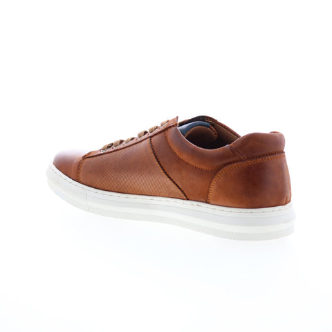 English Laundry Harley EL2606L Mens Brown Leather Lifestyle Sneakers Shoes