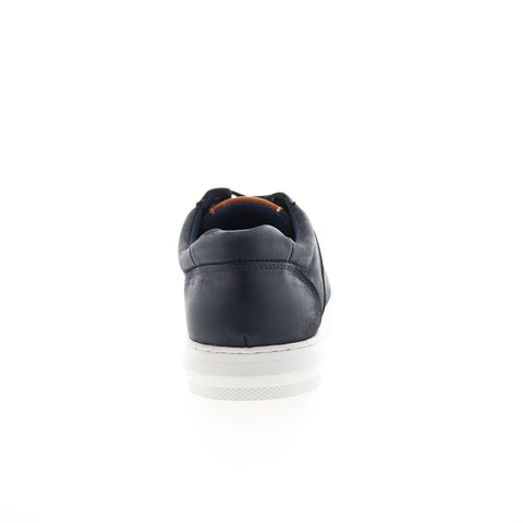 English Laundry Harley EL2606L Mens Blue Leather Lifestyle Sneakers Shoes
