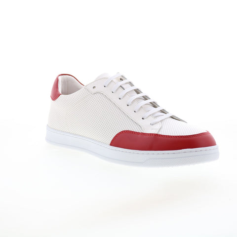 English Laundry Ryan EL2620L Mens Beige Leather Lifestyle Sneakers Shoes