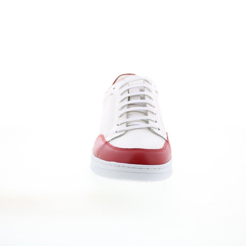 English Laundry Ryan EL2620L Mens Beige Leather Lifestyle Sneakers Shoes