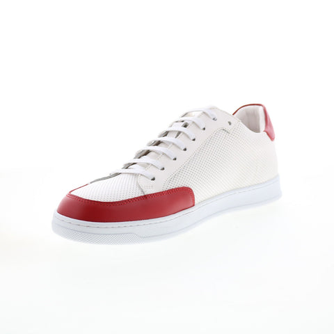 English Laundry Ryan EL2620L Mens Beige Leather Lifestyle Sneakers Shoes