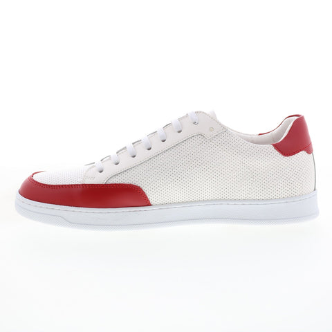 English Laundry Ryan EL2620L Mens Beige Leather Lifestyle Sneakers Shoes