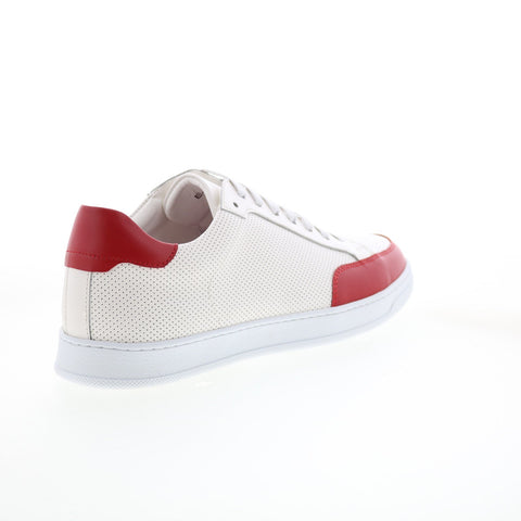 English Laundry Ryan EL2620L Mens Beige Leather Lifestyle Sneakers Shoes