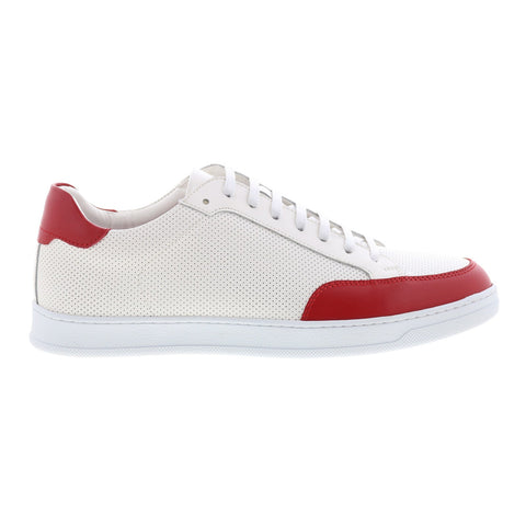 English Laundry Ryan EL2620L Mens Beige Leather Lifestyle Sneakers Shoes