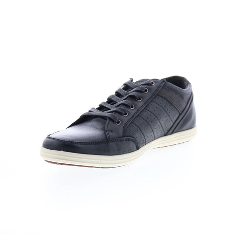 English Laundry Todd EL2636L Mens Black Leather Lifestyle Sneakers Shoes
