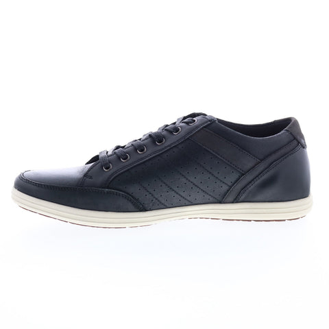 English Laundry Todd EL2636L Mens Black Leather Lifestyle Sneakers Shoes