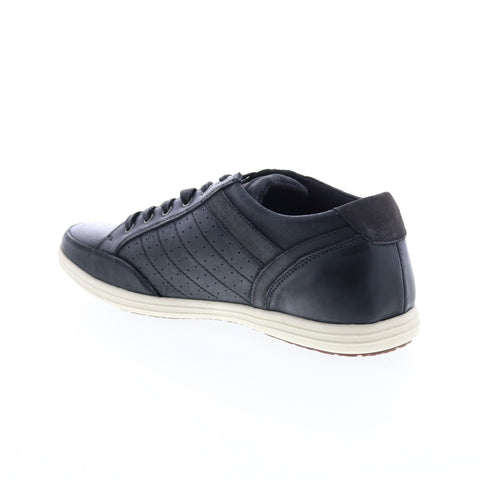 English Laundry Todd EL2636L Mens Black Leather Lifestyle Sneakers Shoes