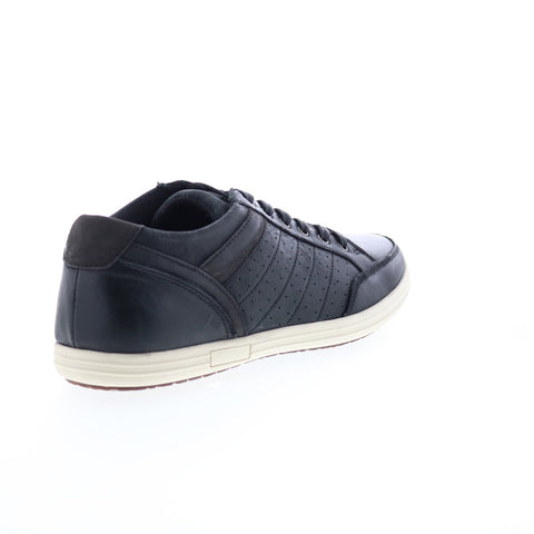 English Laundry Todd EL2636L Mens Black Leather Lifestyle Sneakers Shoes