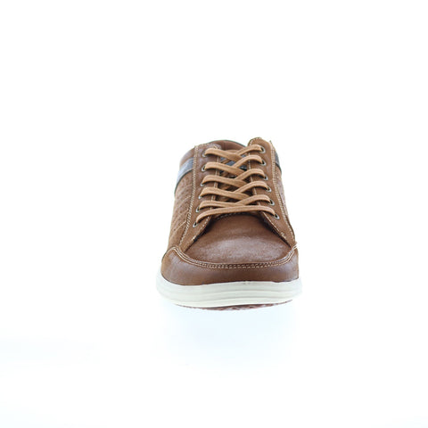English Laundry Todd EL2636L Mens Brown Leather Lifestyle Sneakers Shoes