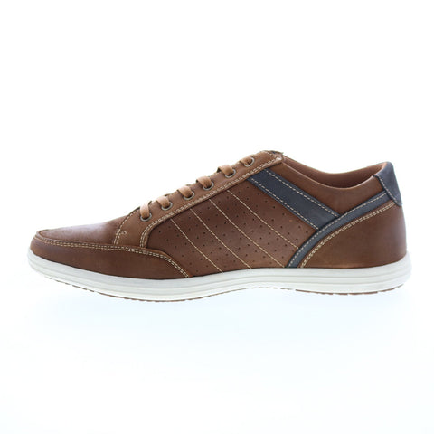 English Laundry Todd EL2636L Mens Brown Leather Lifestyle Sneakers Shoes