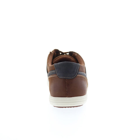 English Laundry Todd EL2636L Mens Brown Leather Lifestyle Sneakers Shoes