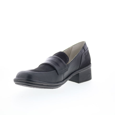 Fly London Elam ELAM574FLY-000 Womens Black Loafers & Slip Ons Casual Shoes