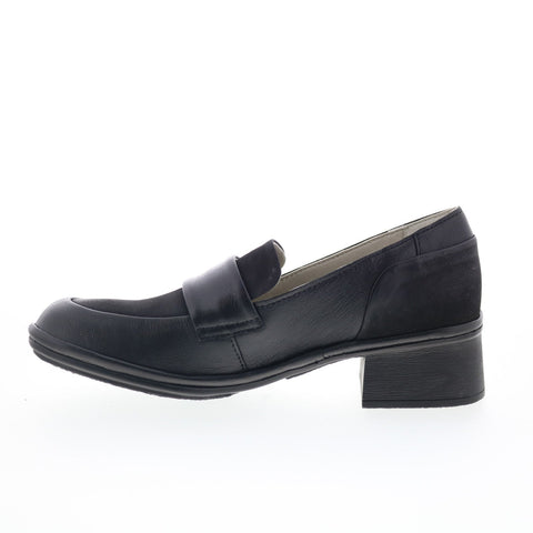 Fly London Elam ELAM574FLY-000 Womens Black Loafers & Slip Ons Casual Shoes