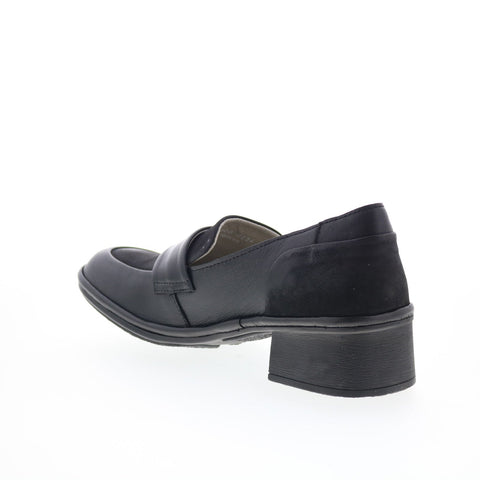 Fly London Elam ELAM574FLY-000 Womens Black Loafers & Slip Ons Casual Shoes