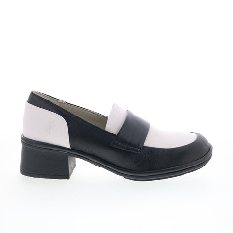Fly London Elam ELAM574FLY-003 Womens Black Loafers & Slip Ons Casual Shoes