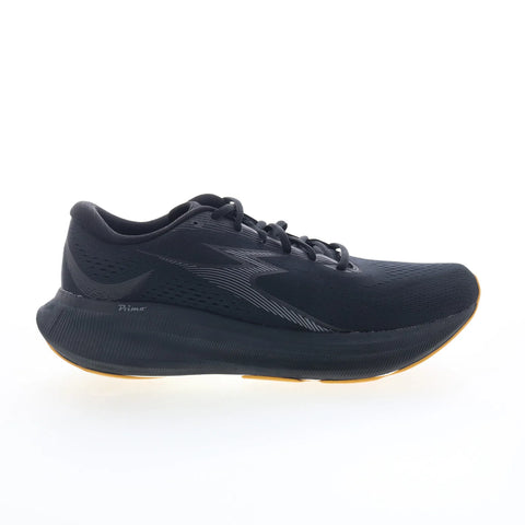 361 Degrees Eleos Y2427-0908 Mens Black Canvas Athletic Running Shoes 