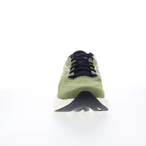 361 Degrees Eleos Y2427-7900 Mens Green Canvas Athletic Running Shoes 