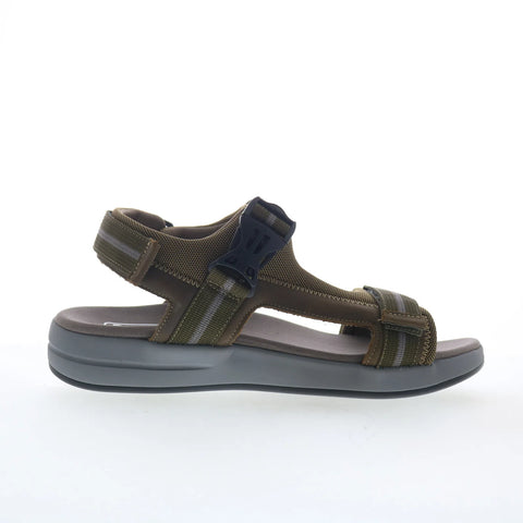 Propet Eli MSV031N Mens Green Mesh Strap Sport Sandals Shoes