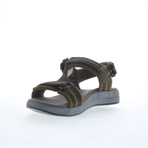 Propet Eli MSV031N Mens Green Mesh Strap Sport Sandals Shoes
