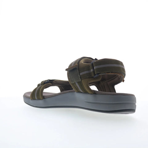 Propet Eli MSV031N Mens Green Mesh Strap Sport Sandals Shoes