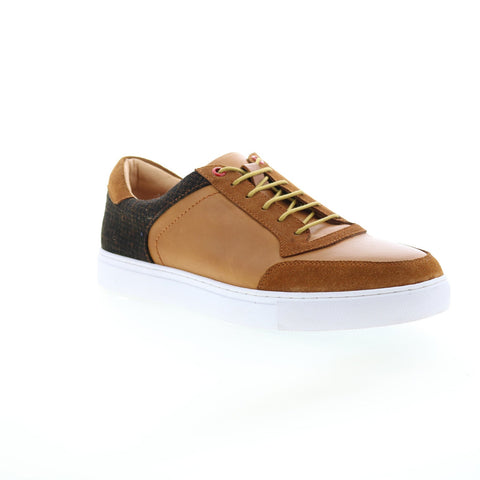 English Laundry Birmingham ELL2102 Mens Brown Leather Lifestyle Sneakers Shoes