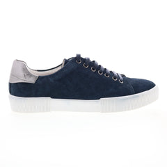 English Laundry Jayden ELL2167 Mens Blue Suede Lifestyle Sneakers Shoes