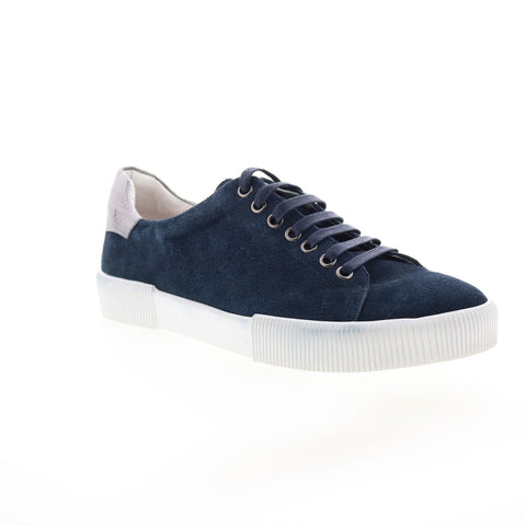 English Laundry Jayden ELL2167 Mens Blue Suede Lifestyle Sneakers Shoes
