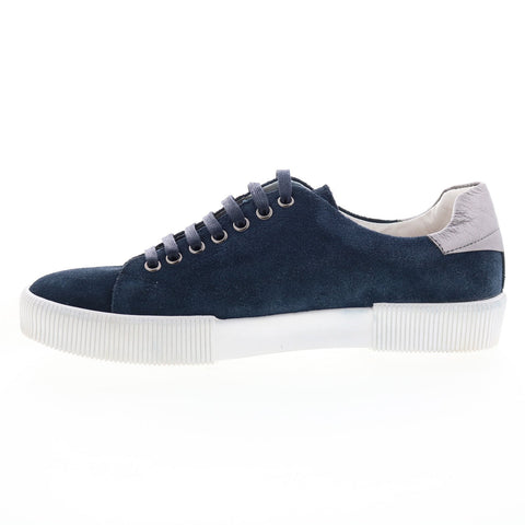 English Laundry Jayden ELL2167 Mens Blue Suede Lifestyle Sneakers Shoes