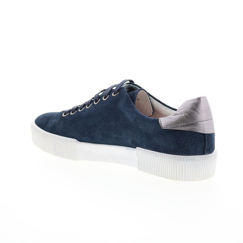 English Laundry Jayden ELL2167 Mens Blue Suede Lifestyle Sneakers Shoes
