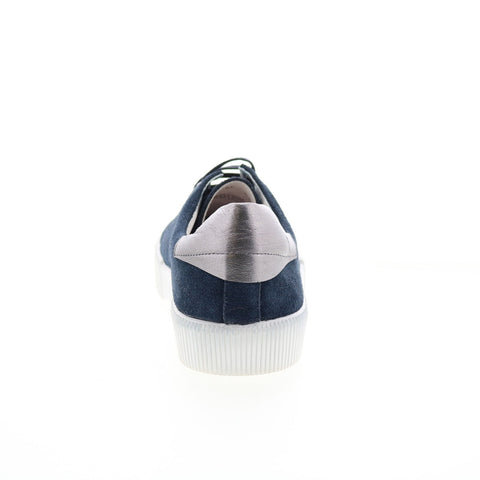 English Laundry Jayden ELL2167 Mens Blue Suede Lifestyle Sneakers Shoes