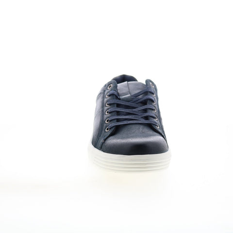 English Laundry Harley ELL2199 Mens Blue Leather Lifestyle Sneakers Shoes
