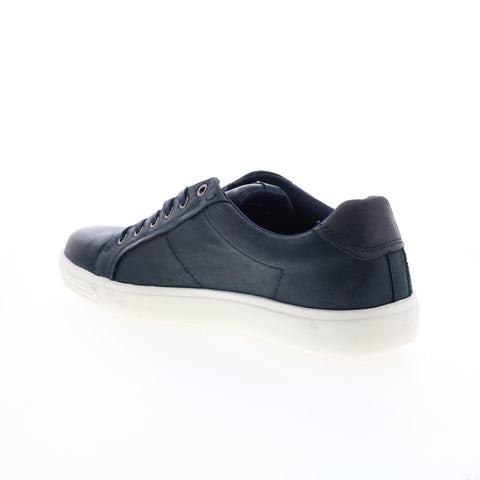 English Laundry Harley ELL2199 Mens Blue Leather Lifestyle Sneakers Shoes