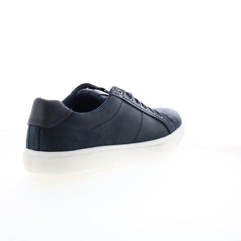 English Laundry Harley ELL2199 Mens Blue Leather Lifestyle Sneakers Shoes