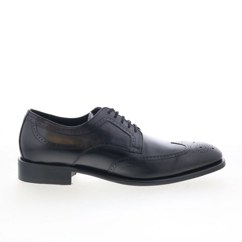 Johnston & Murphy Ellsworth Mens Black Oxfords Wingtip & Brogue Shoes