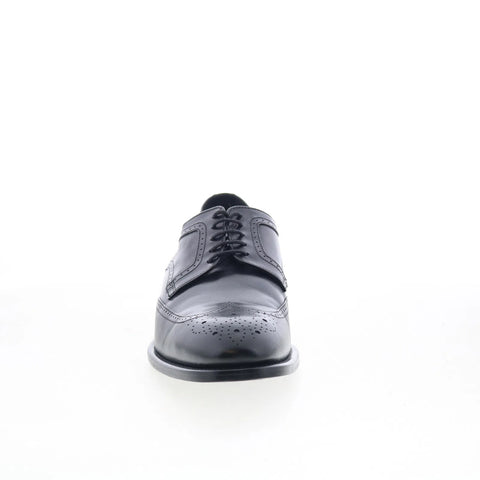 Johnston & Murphy Ellsworth Mens Black Oxfords Wingtip & Brogue Shoes