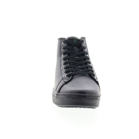 Emeril Lagasse Read ELMREADWL-001 Mens Black Wide Leather Athletic Work Shoes