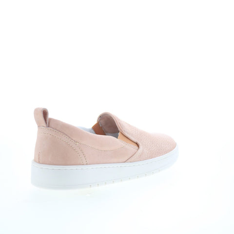 Miz Mooz Emersen Womens Pink Leather Slip On Lifestyle Sneakers Shoes