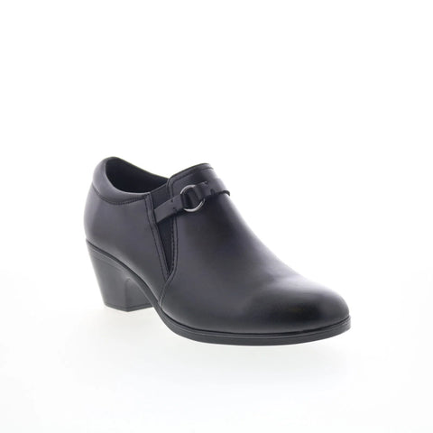 Clarks Emily 2 Erin 26174073 Womens Black Wide Ankle & Booties Boots