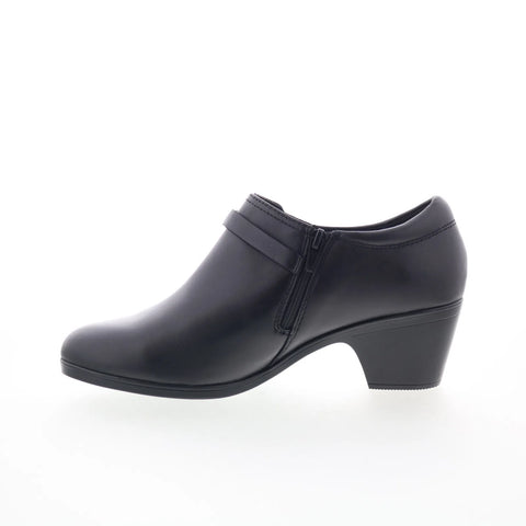 Clarks Emily 2 Erin 26174073 Womens Black Wide Ankle & Booties Boots