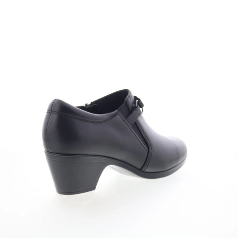 Clarks Emily 2 Erin 26174073 Womens Black Wide Ankle & Booties Boots